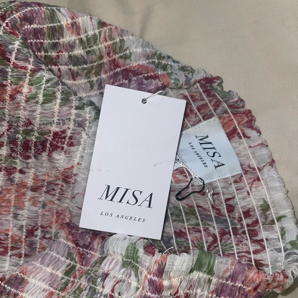 Misa Los Angeles Lourdes Paisley Tapered Pants - Picture 2 of 7